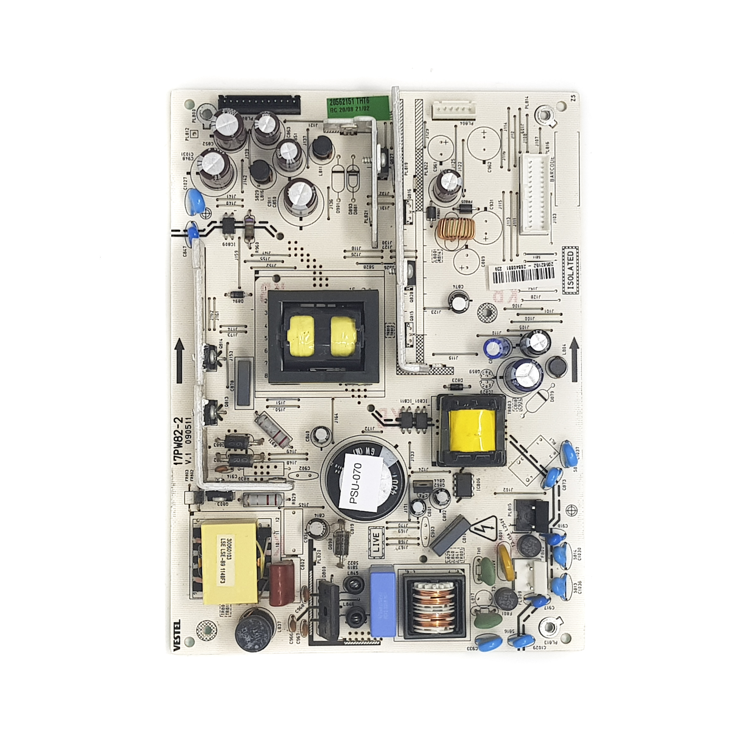 Sharp Lc 32sh130k Psu Power Supply Board 17pw 2 V 1 Zygone