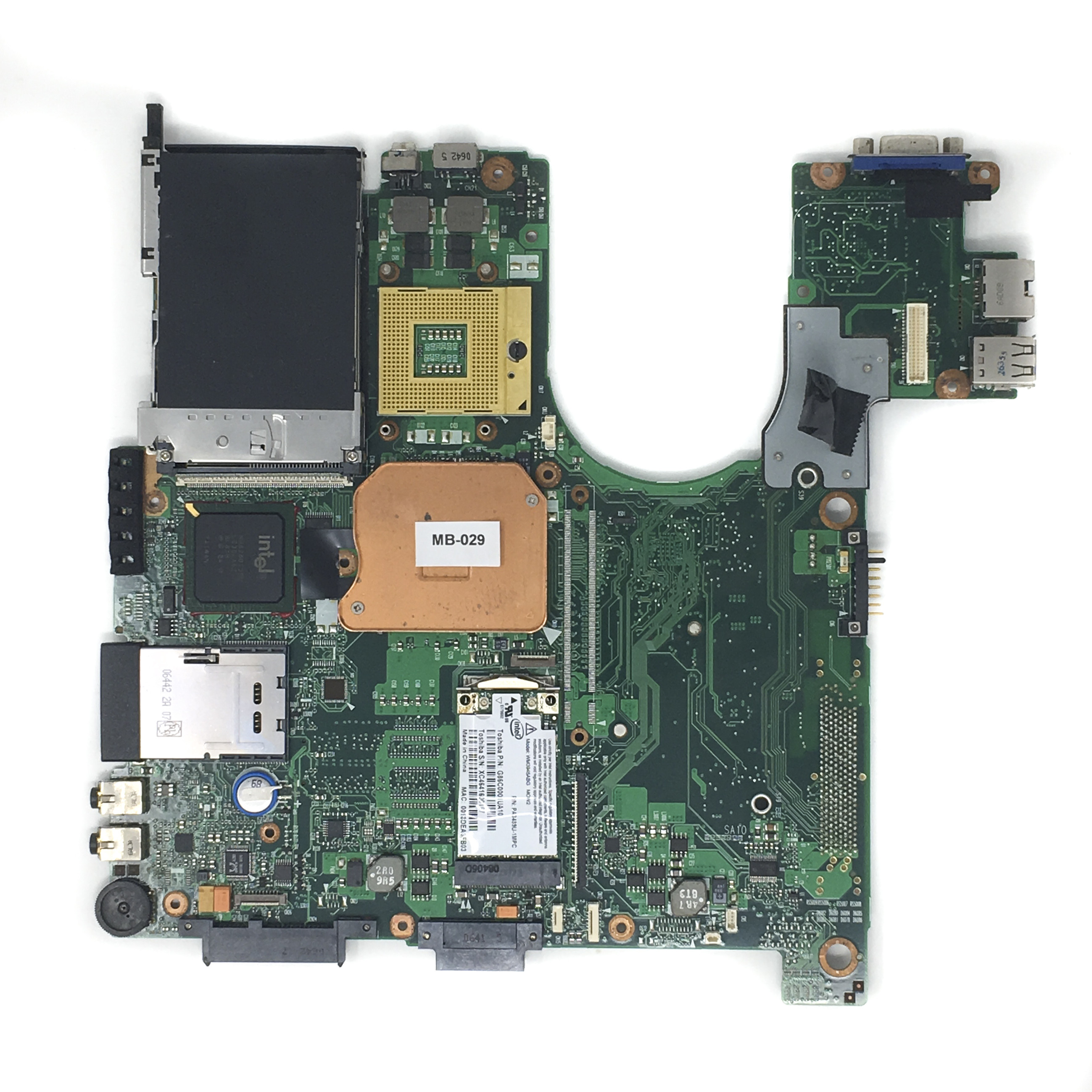 Замена процессора toshiba a100